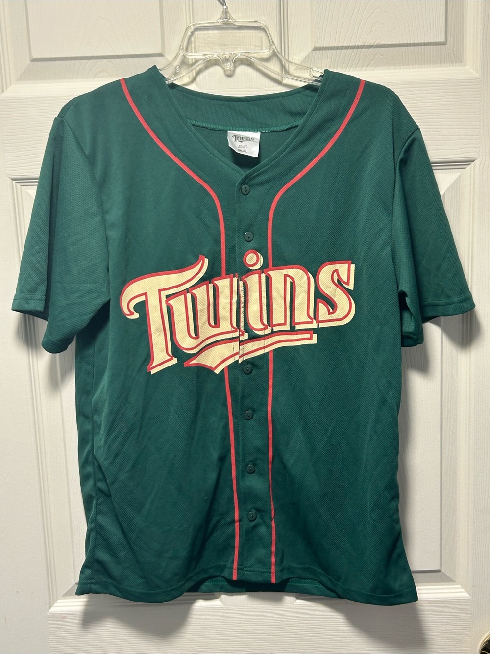 Minnesota Twins SGA Theme Night MLB NHL Minnesota Wild Baseball Jersey Adult S